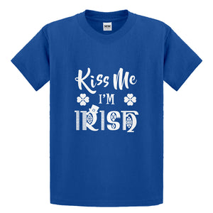 Youth Kiss Me I'm Irish Kids T-shirt