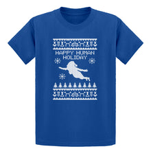 Youth Happy Human Holiday Kids T-shirt