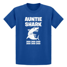 Youth Auntie Shark Kids T-shirt