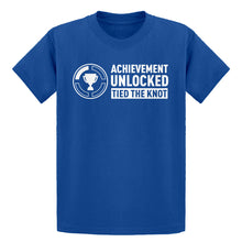 Youth Achievement Unlocked Tied the Knot Kids T-shirt