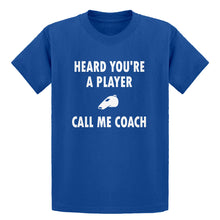 Youth Call me Coach Kids T-shirt