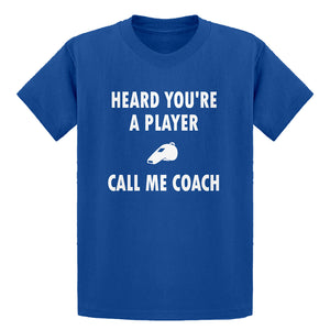 Youth Call me Coach Kids T-shirt