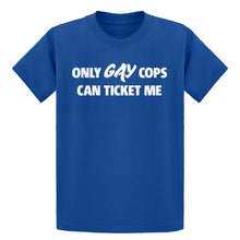 Youth Only Gay Cops Can Ticket Me Kids T-shirt