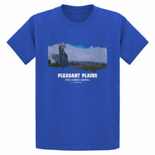 Youth Pleasant Plains Fine Lumber Sawmill Kids T-shirt