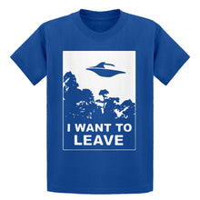 Youth I Want to Leave Kids T-shirt