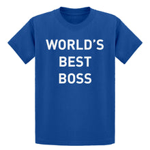 Youth World's Best Boss Kids T-shirt