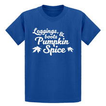 Youth Leggings, Boots, and Pumpkin Spice Kids T-shirt