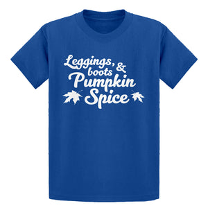 Youth Leggings, Boots, and Pumpkin Spice Kids T-shirt