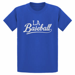Youth LA Baseball Team Kids T-shirt