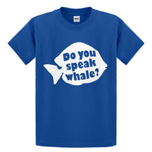Youth Do You Speak Whale Kids T-shirt