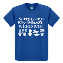Youth I Cant My Plants Need Me! Kids T-shirt