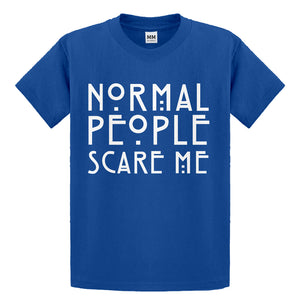 Youth Normal People Scare Me Kids T-shirt