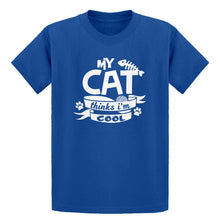 Youth My Cat Thinks I'm Cool Kids T-shirt