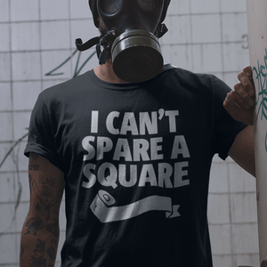Mens I Can't Spare a Square Unisex T-shirt